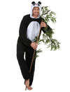 Déguisement de panda pour homme noir et blanc avec capuche