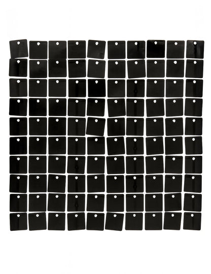 Sjajna crna pozadinska ploča 30 x 30 cm