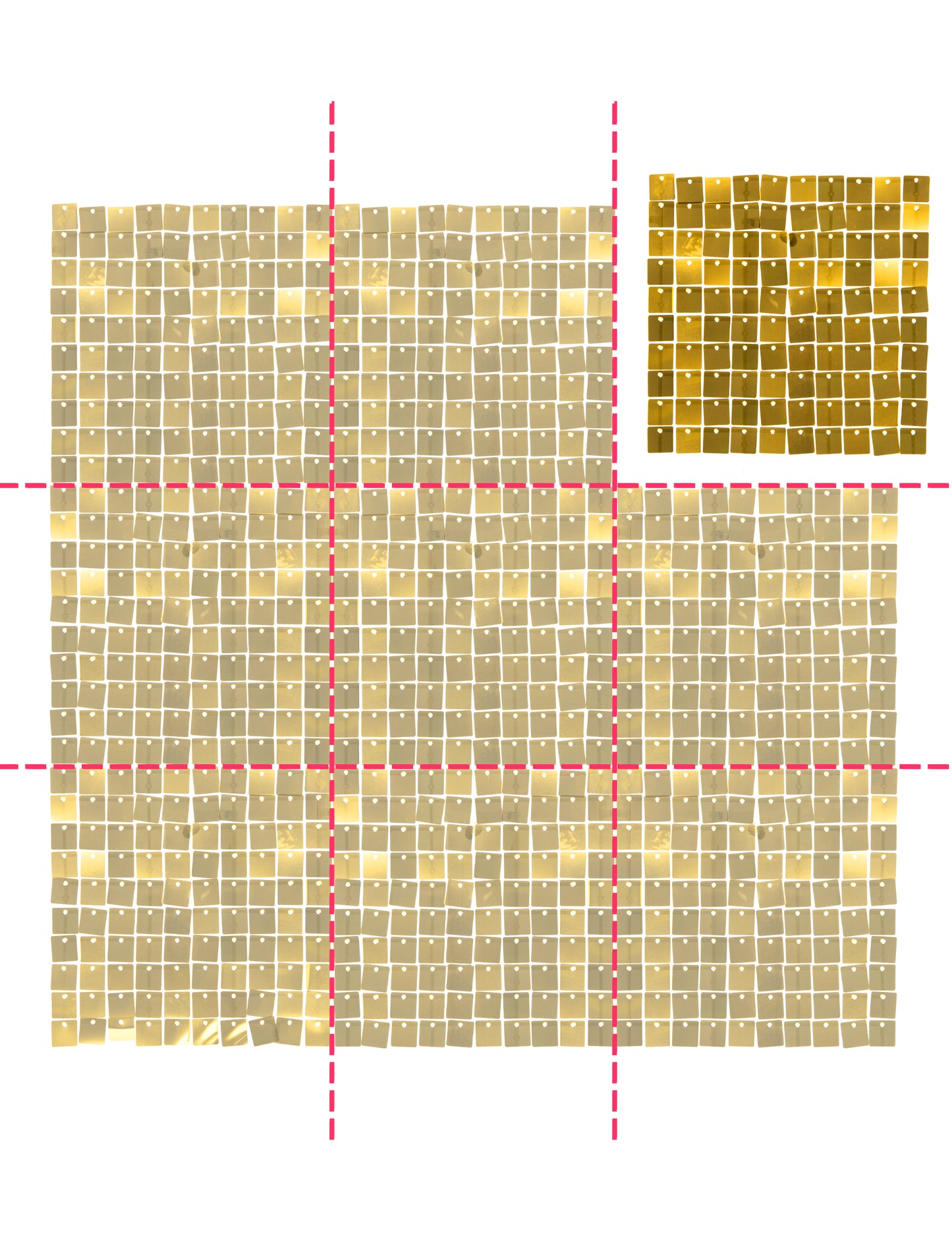Sjajna zlatna pozadina 30 x 30 cm
