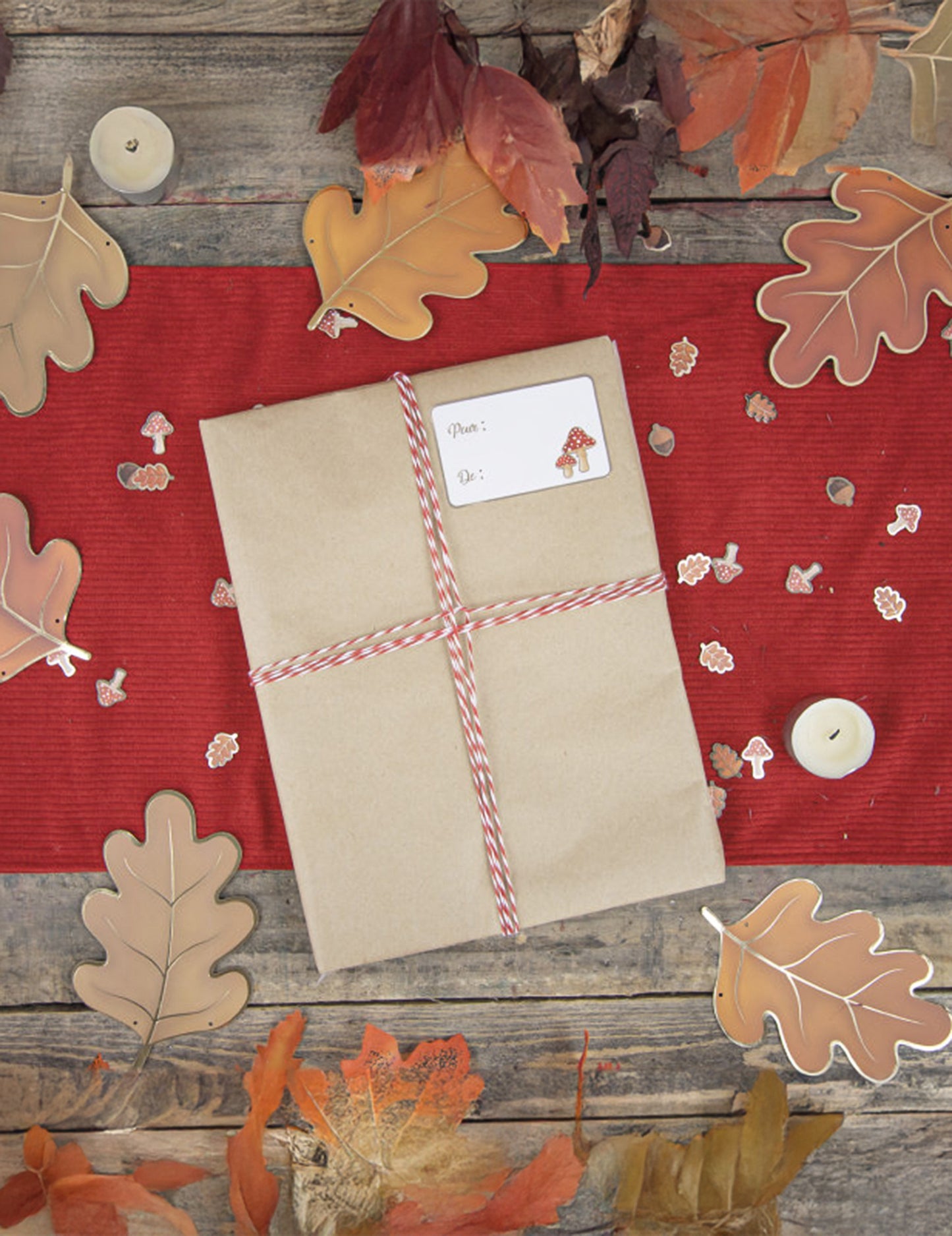 Kraft papir za poklone 0,7 x 2 m