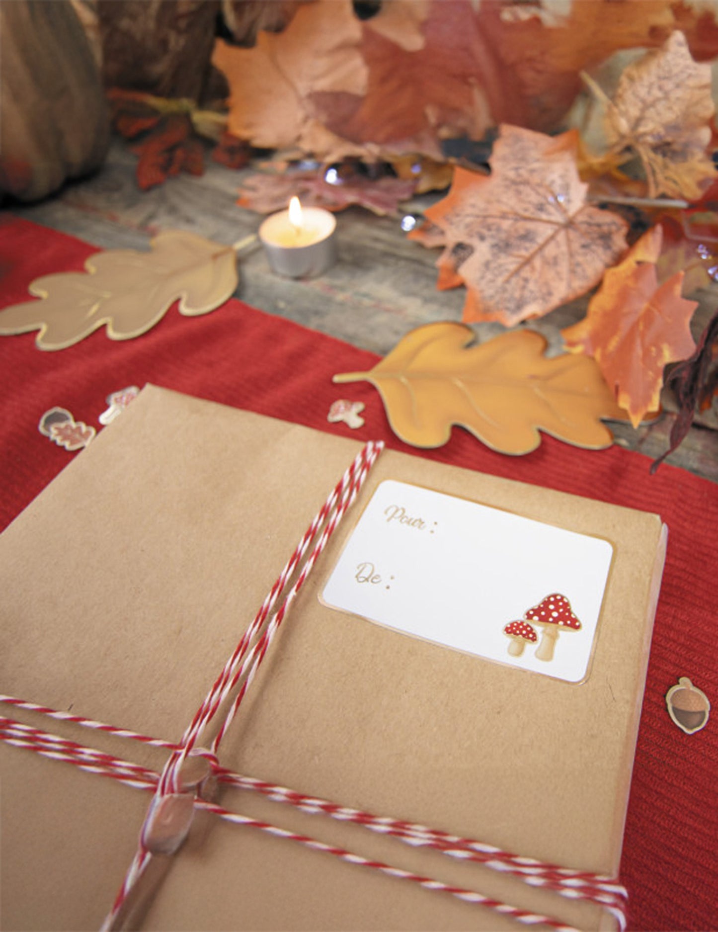 Kraft papir za poklone 0,7 x 2 m