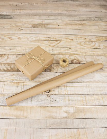 Kraft papir za poklone 0,7 x 2 m