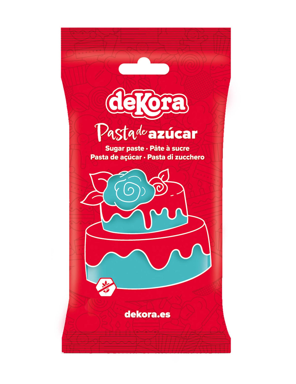 Plavi bezglutenski fondant 250 g za modeliranje 