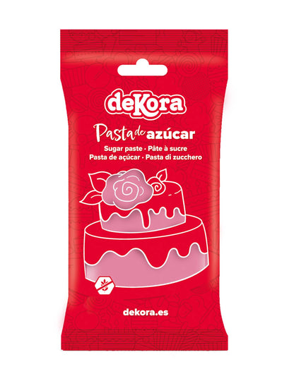 Spremna za upotrebu 250 g ružičaste šećerne paste bez glutena