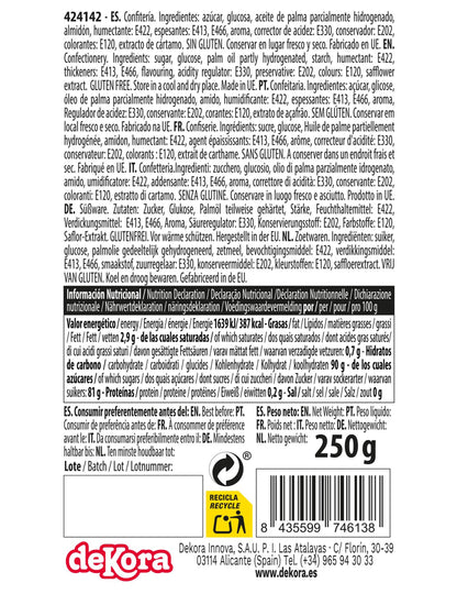 Crveni gluten -bez šećerne paste 250 g
