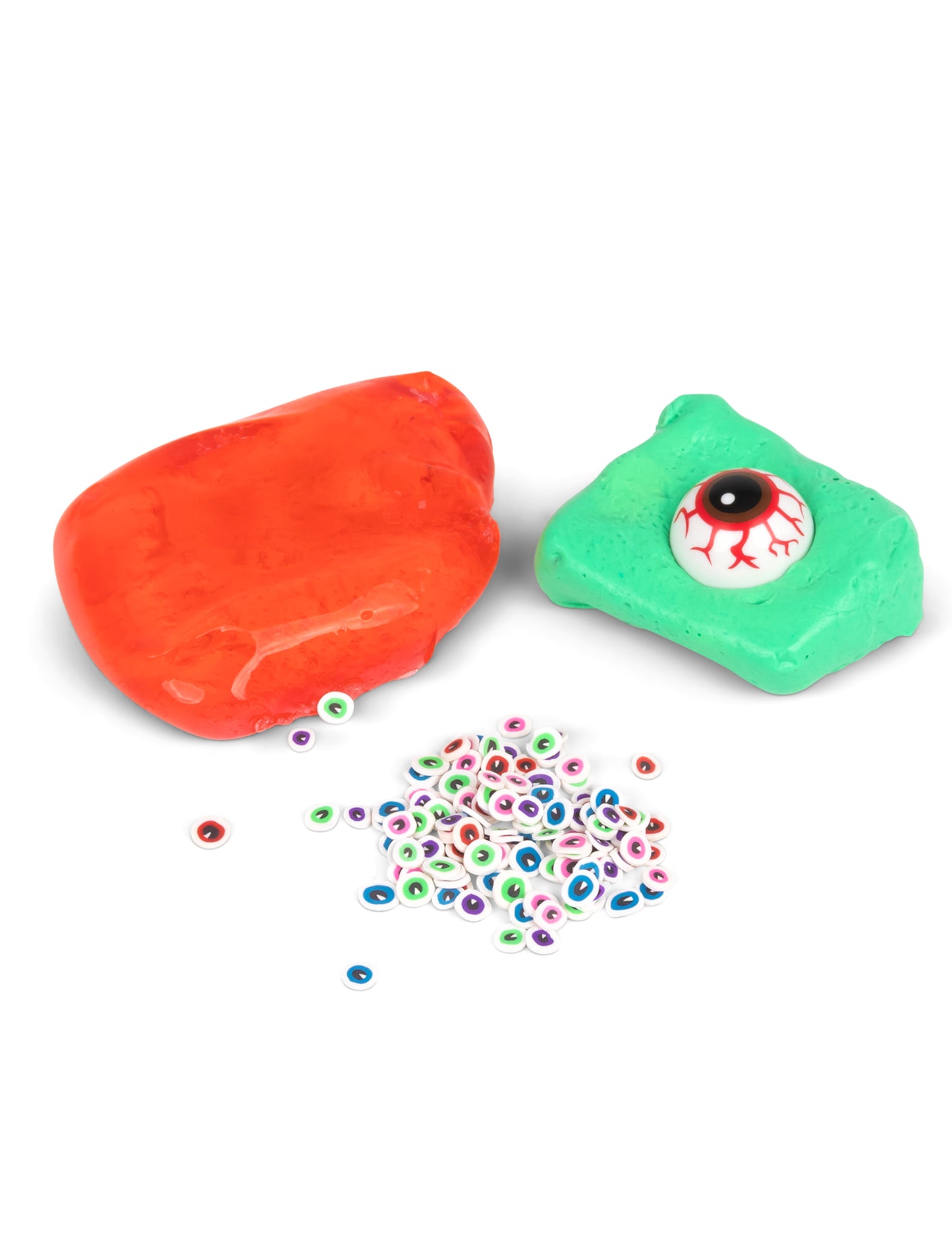 Masa i slime s očnom jabučicom i mini očima Scrunchems