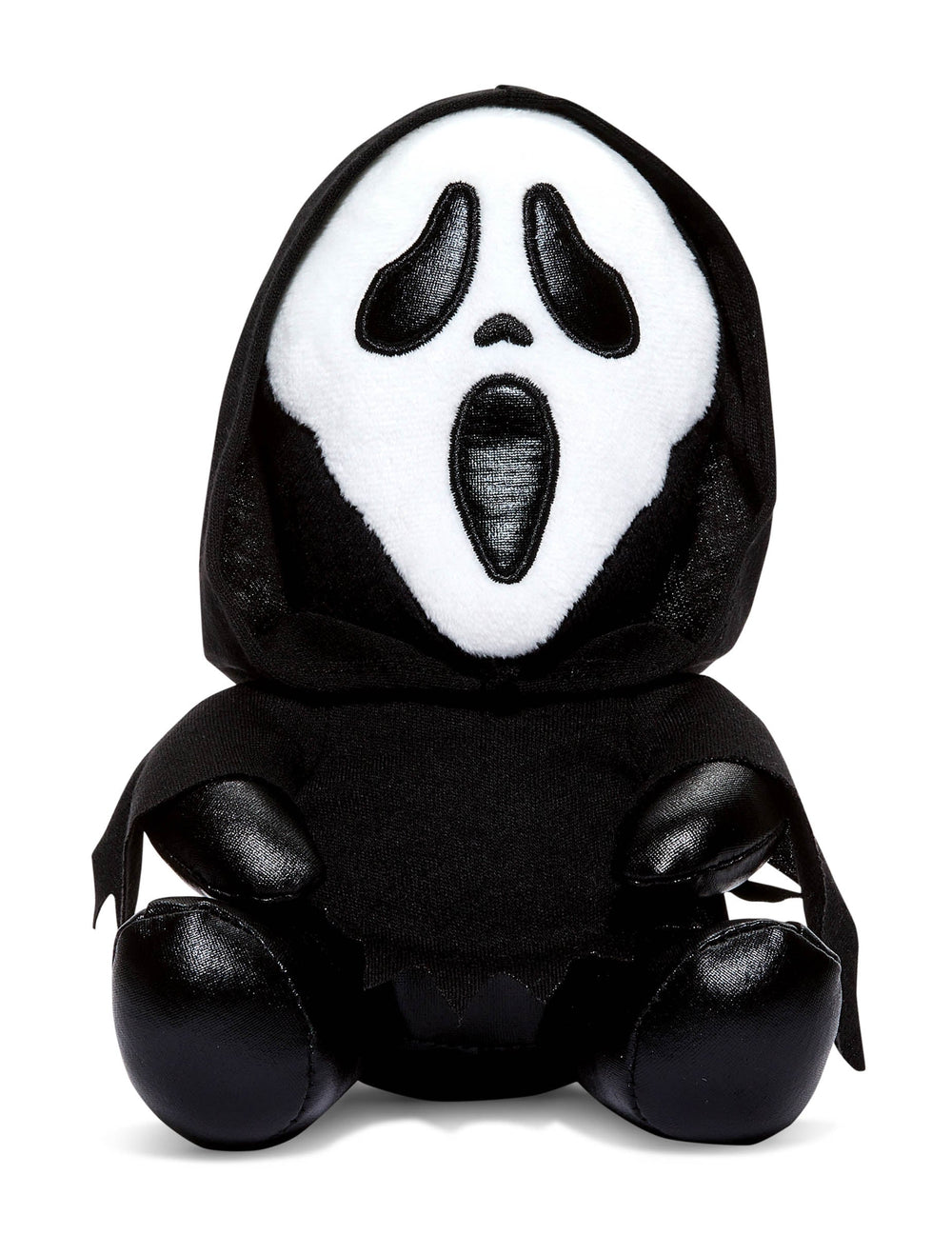 Peluche Scream Ghostface pour enfant et adulte noire et blanche