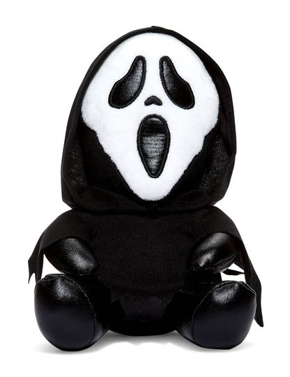 Peluche Scream Ghostface pour enfant et adulte noire et blanche