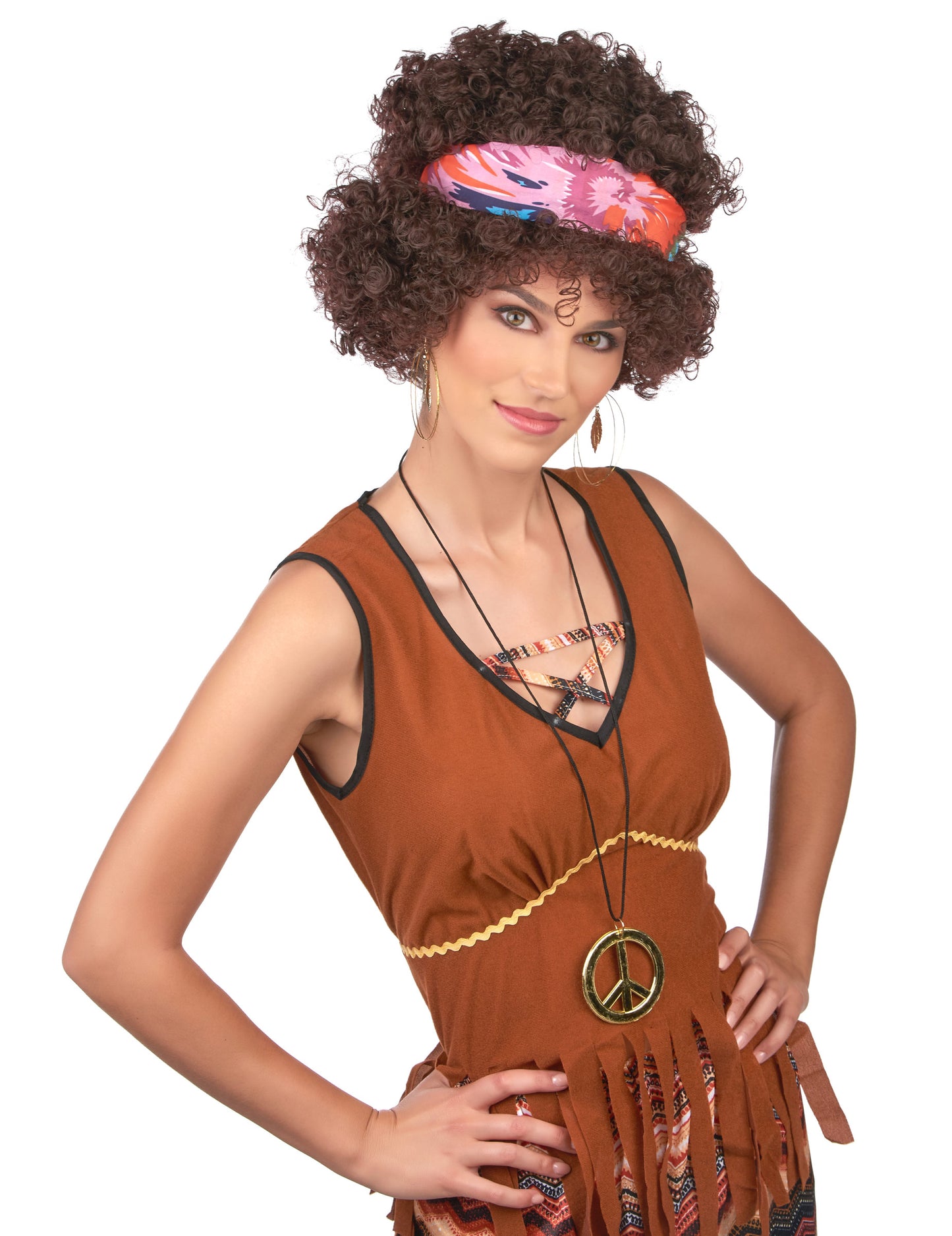 Brineta hippie afro hippie perika - 130 g
