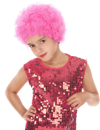 Pink Child Disco perika