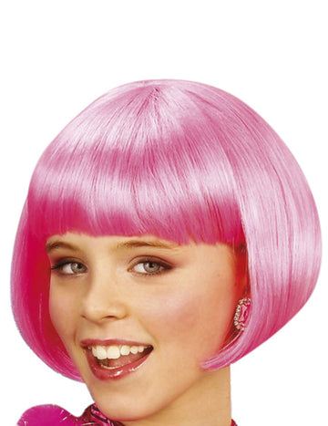 Kratka perika kabareta ružičasta djevojka