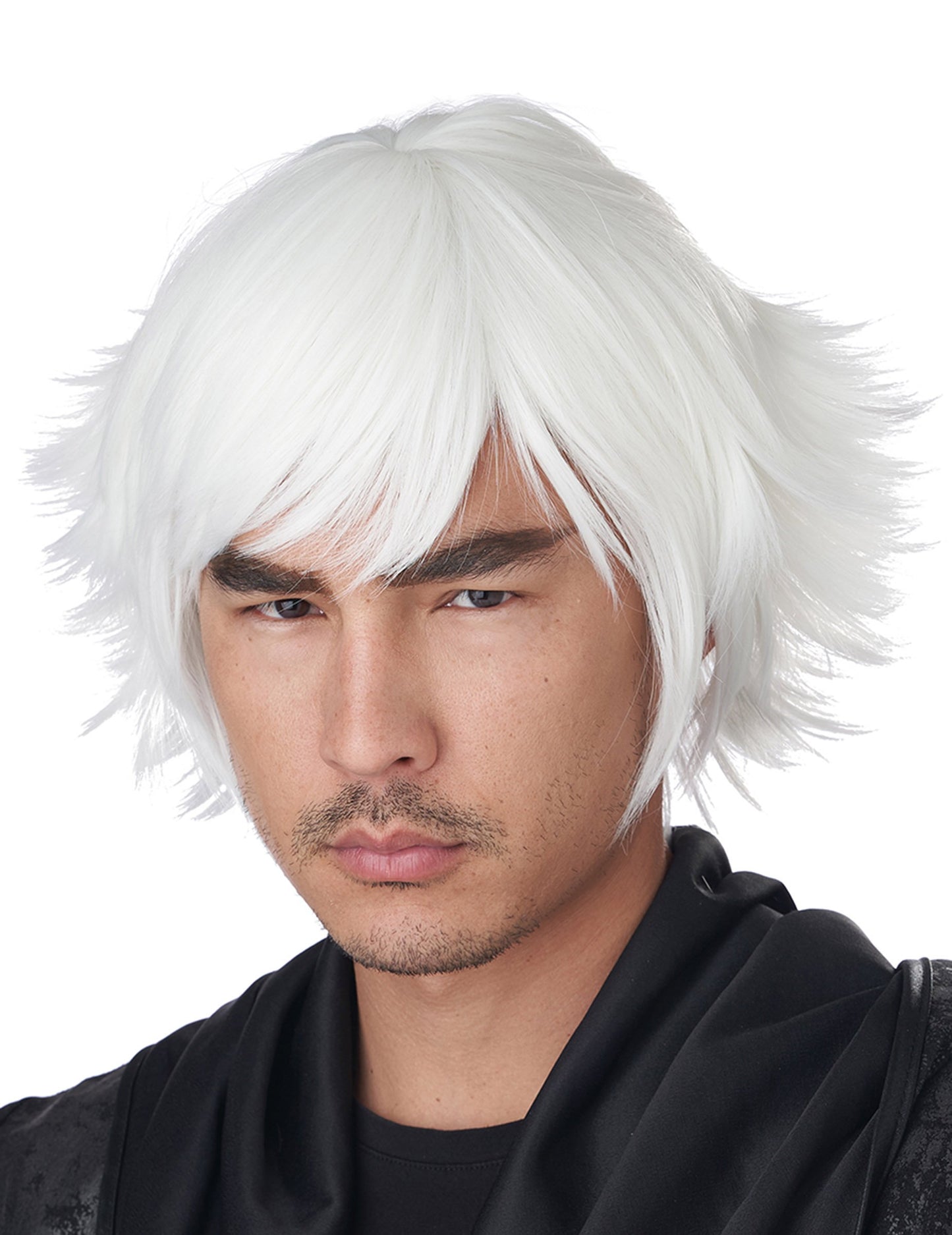 Kratka perika cosplay bijela odrasla osoba