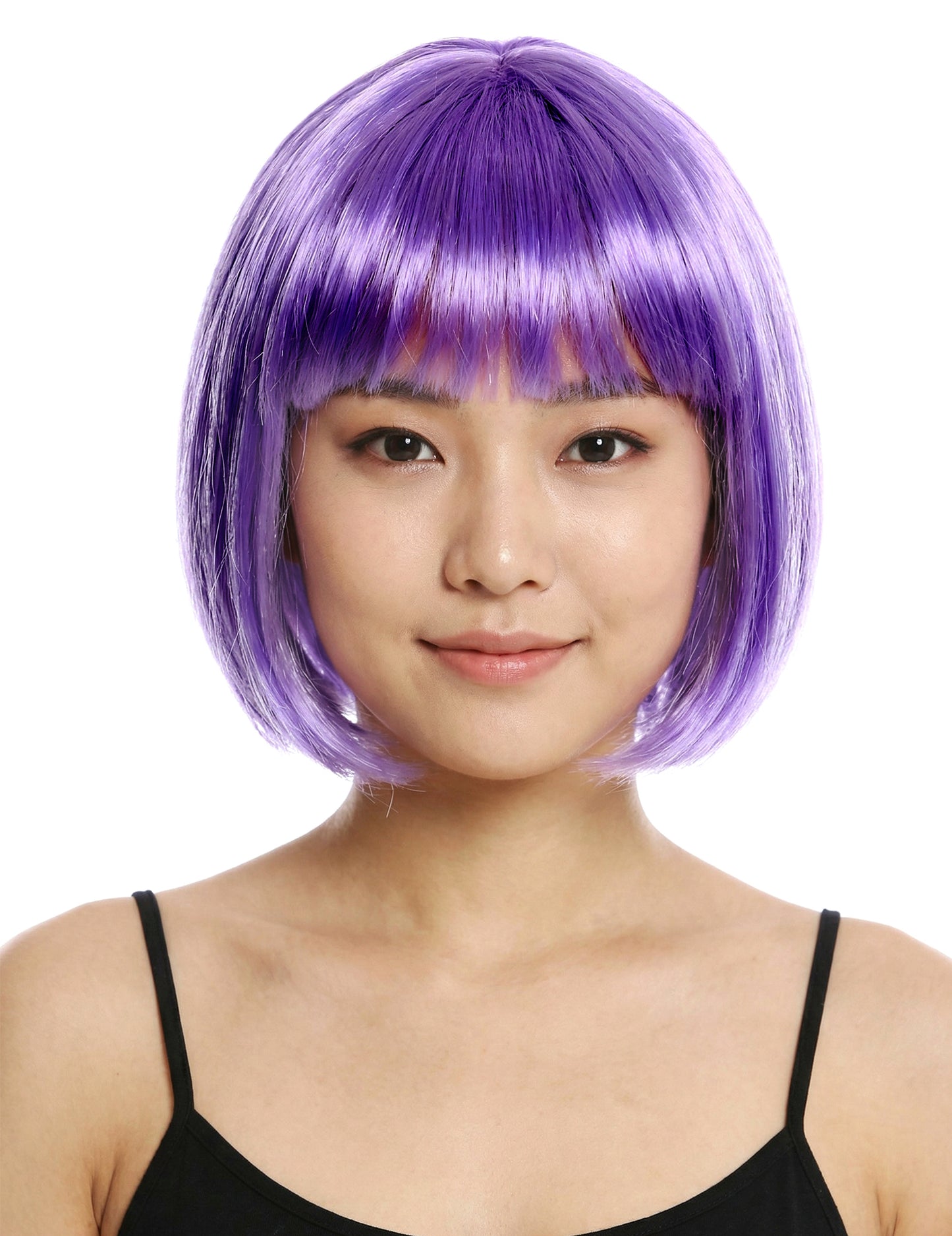 Mauve žena kratka perika