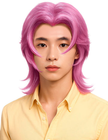Roza Kpop perika za muškarce 