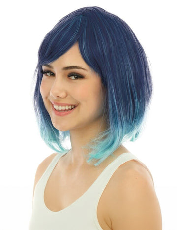 Luksuzno plava kravata i boja srednje duljine za odrasle