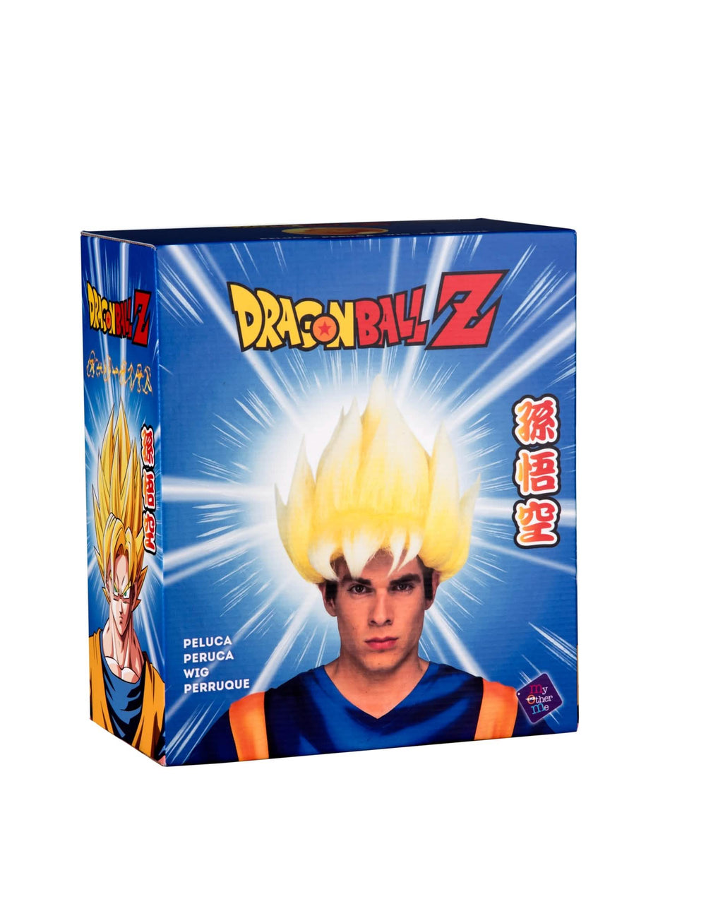 Kutija za pakiranje Super Saiyan Goku Dragon Ball™ perike za odrasli