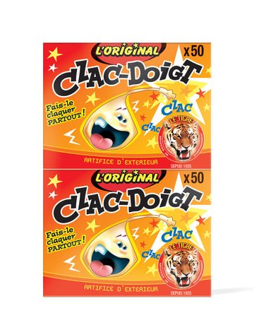 Vatrogasni clac prst le tigre vrećica od 2 kutije