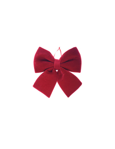 Mala baršunasta mašna bordo boje 15 x 18 cm