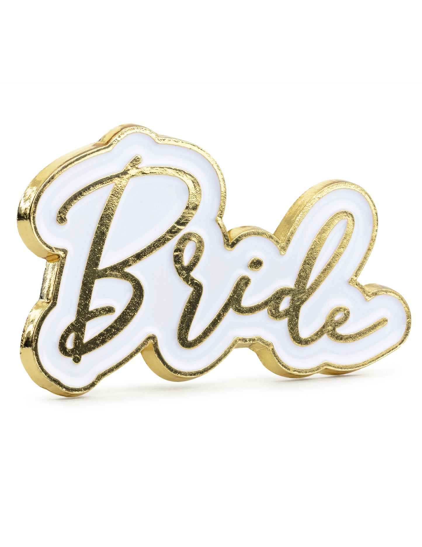 Bijele i zlatne mostove igle 3,5 x 2 cm