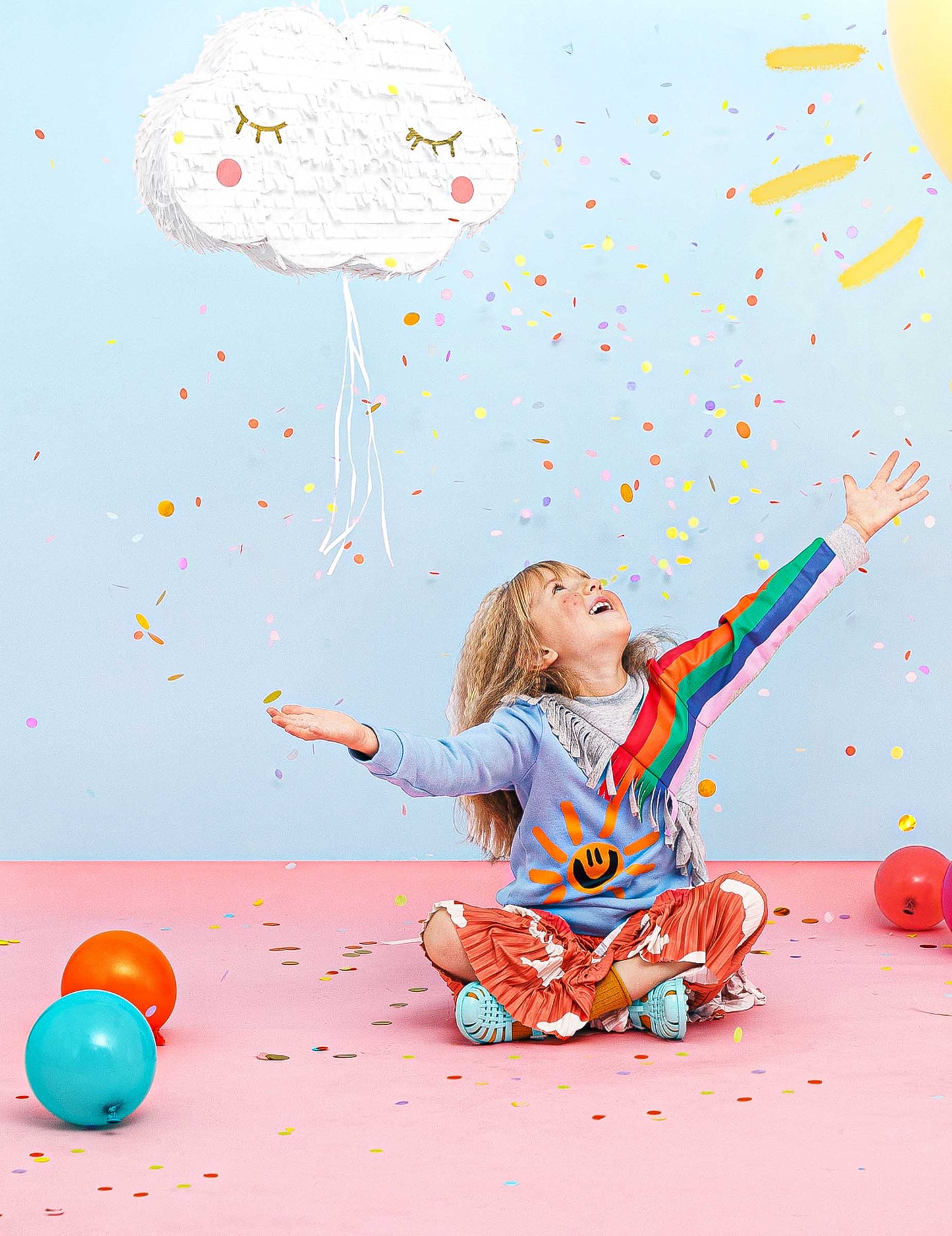 Pinjata Bijeli oblak s koncem, 50 x 32 cm