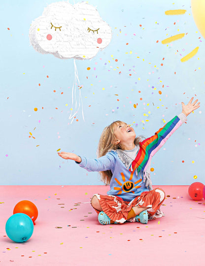 Pinjata Bijeli oblak s koncem, 50 x 32 cm