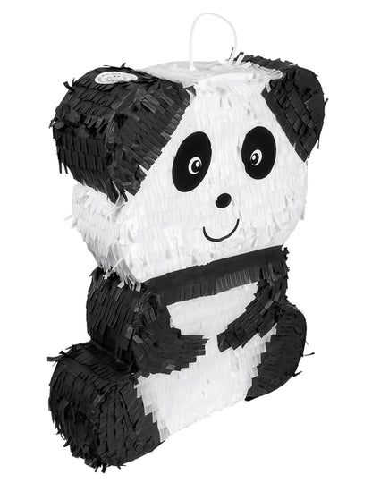 Piñata panda pour anniversaire noir et blanc