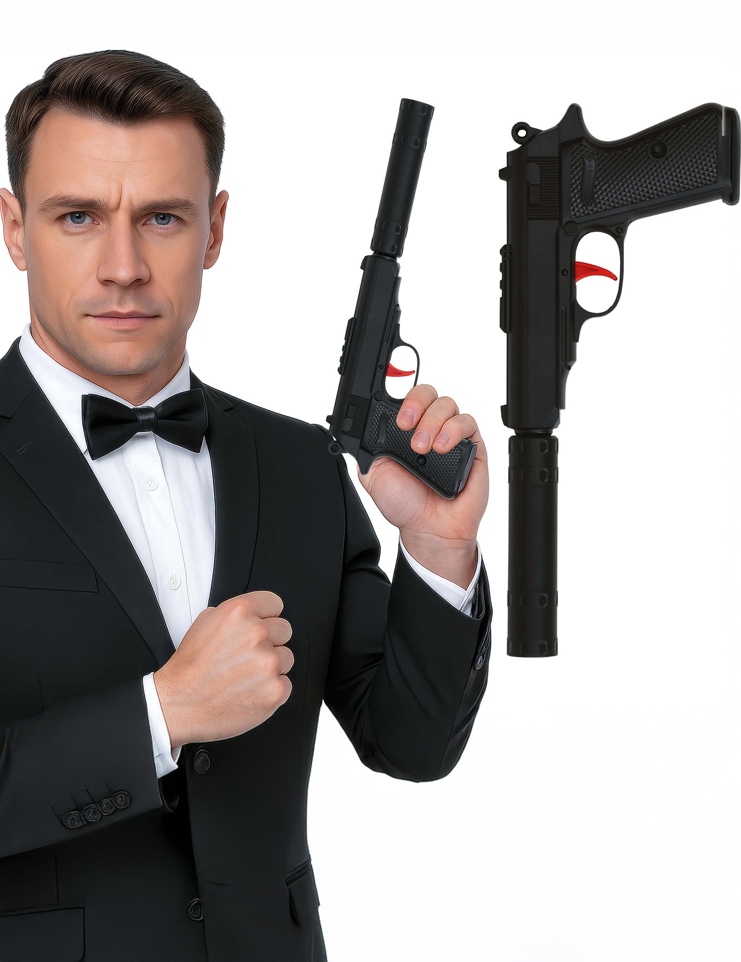 Pištolj s prigušivačem 29 cm