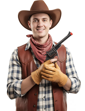 Metalni kaubojski pištolj 19 cm