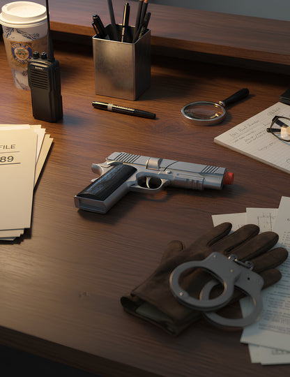 18-inčni metalni policijski pištolj cm