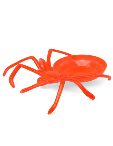 Plateau araignée orange 24 x 23 cm