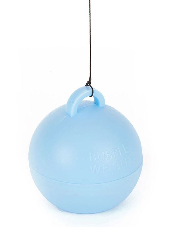 Utezi za balone na helij svijetloplave boje 35 g za dekoraciju 