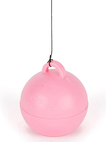 Utezi za balone na helij ružičasti 35 g za dekoraciju 