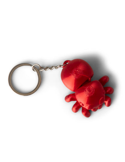 Privjesak za ključeve s malim šarenim životinjama 