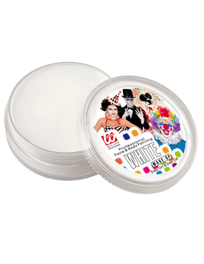 Profesionalna bijela posuda za šminku 25g