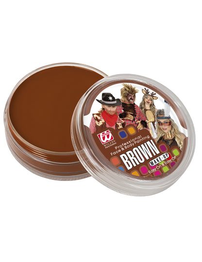 25g smeđa profesionalna posuda za šminku