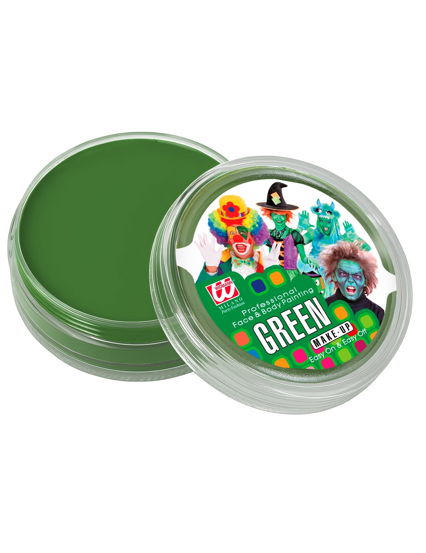 Zelena profesionalna posuda za šminku 25g