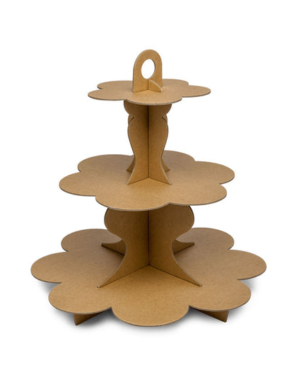 Kraft Cardboard Cupcake zaslon