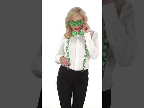 Kit accessoires trèfles Saint Patrick adulte
