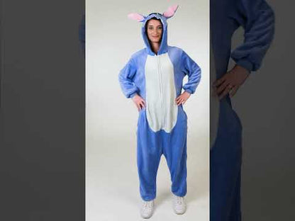 Kostim ženskog plavog izvanzemaljskog bića