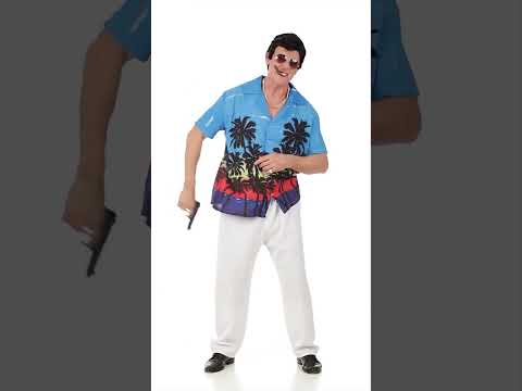 Chemise touriste hawaïen adulte