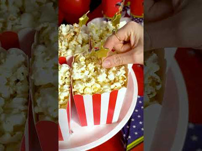 6 svijeća na zlatnim zvijezdama