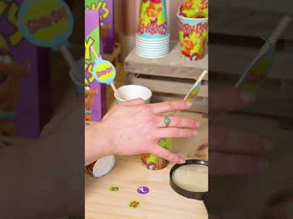 8 slamna medaljona u Scooby-Doo 20cm kartonu