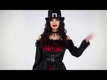 Ženski gotički steampunk kostim