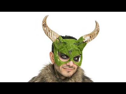 Polumaska rogate zvijeri s efektom pjene