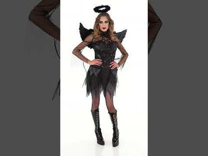 Kostim crnog anđela za žene