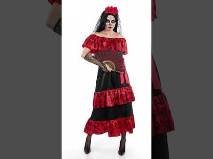 Meksički kostim za Dan mrtvih za žene