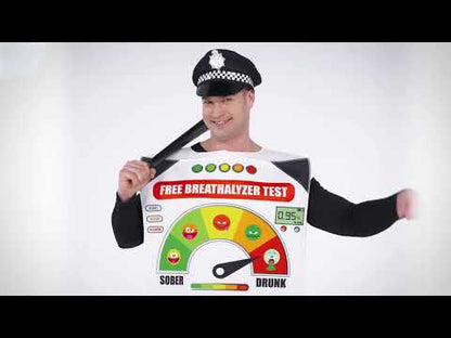 Humoristični kostim policijskog alkotesta za odrasle 