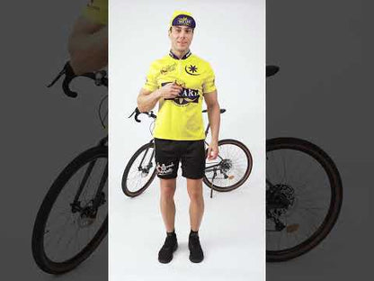 Muški žuti kostim za biciklizam