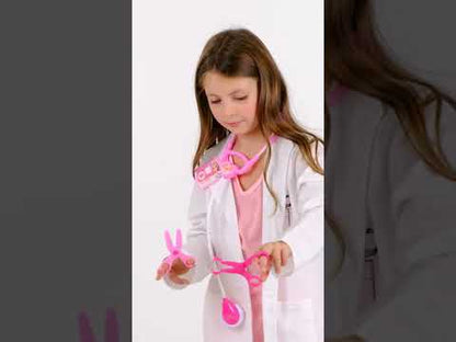 Kit de docteur 10 pièces rose