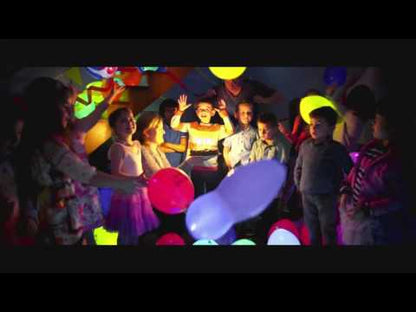 5 bijelih LED balona ILOOMS